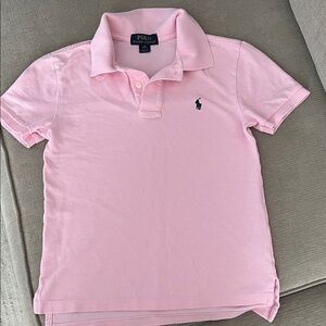 Ralph Lauren Kids Light Pink Polo Shirt